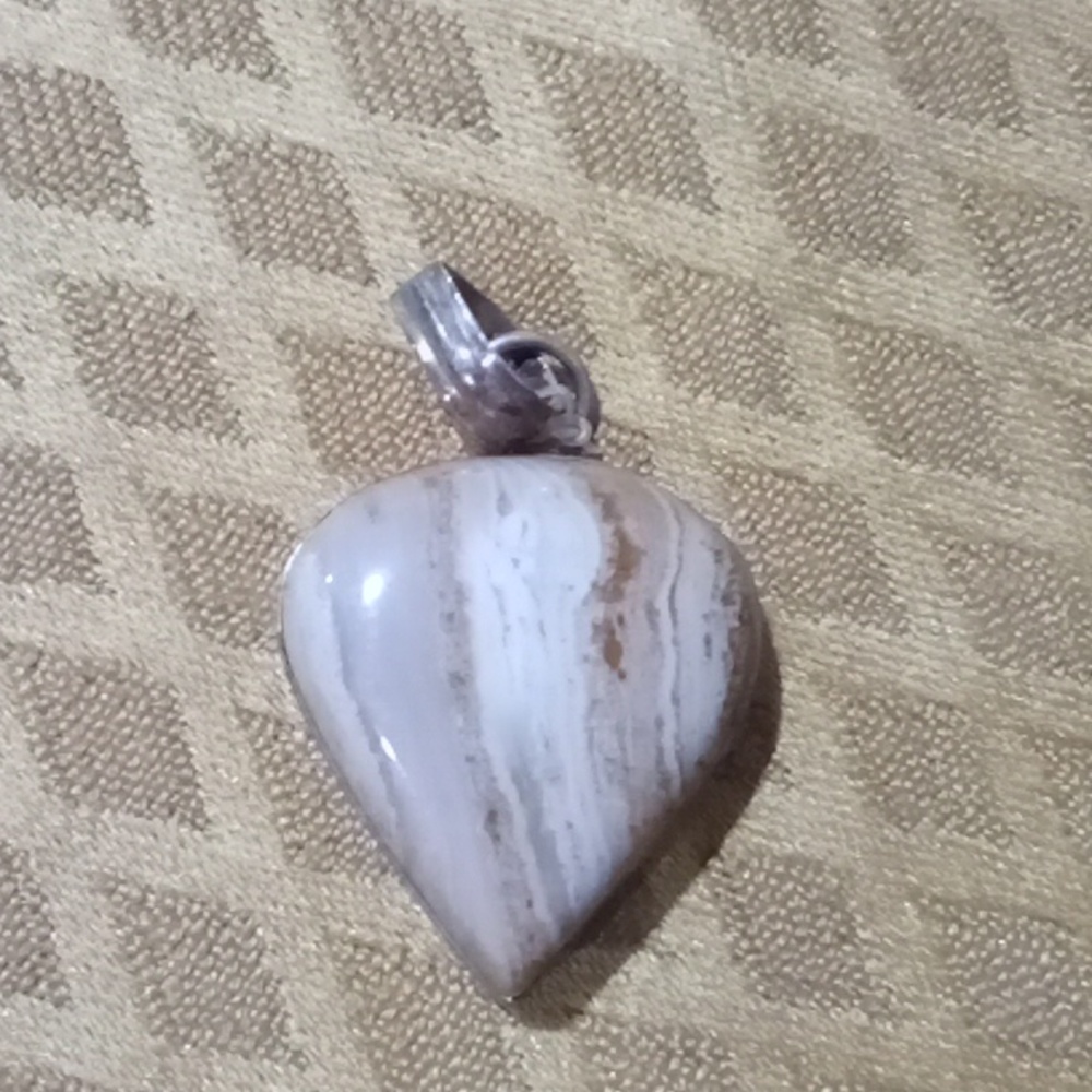 Rock looking pendent